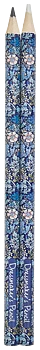 Marking Pencils Blue Floral 2ct