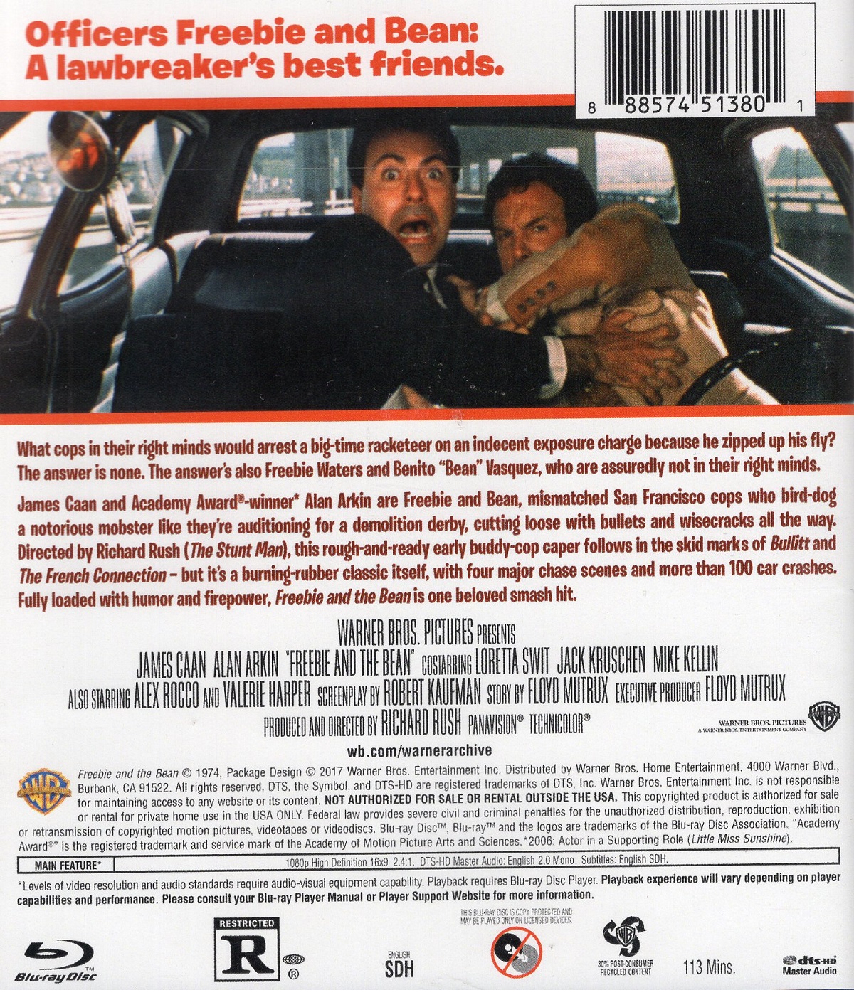 Freebie And the Bean (ej svensk text) (Blu-ray) - 2
