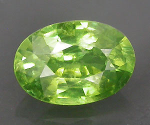 0.42 ct Extremt sällsynt äkta naturlig Rysk demantoid granat
