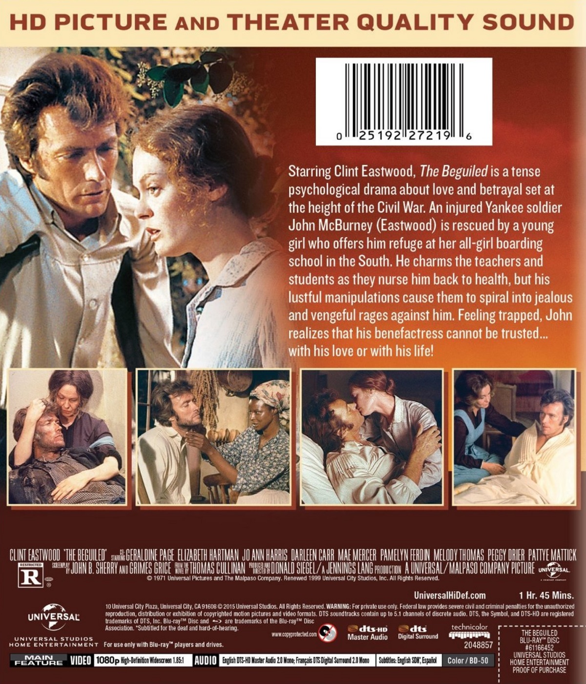 The Beguiled (ej svensk text) (Blu-ray) - 2