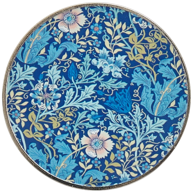 Iron Fabric Weights Blue Floral 2ct  - 3