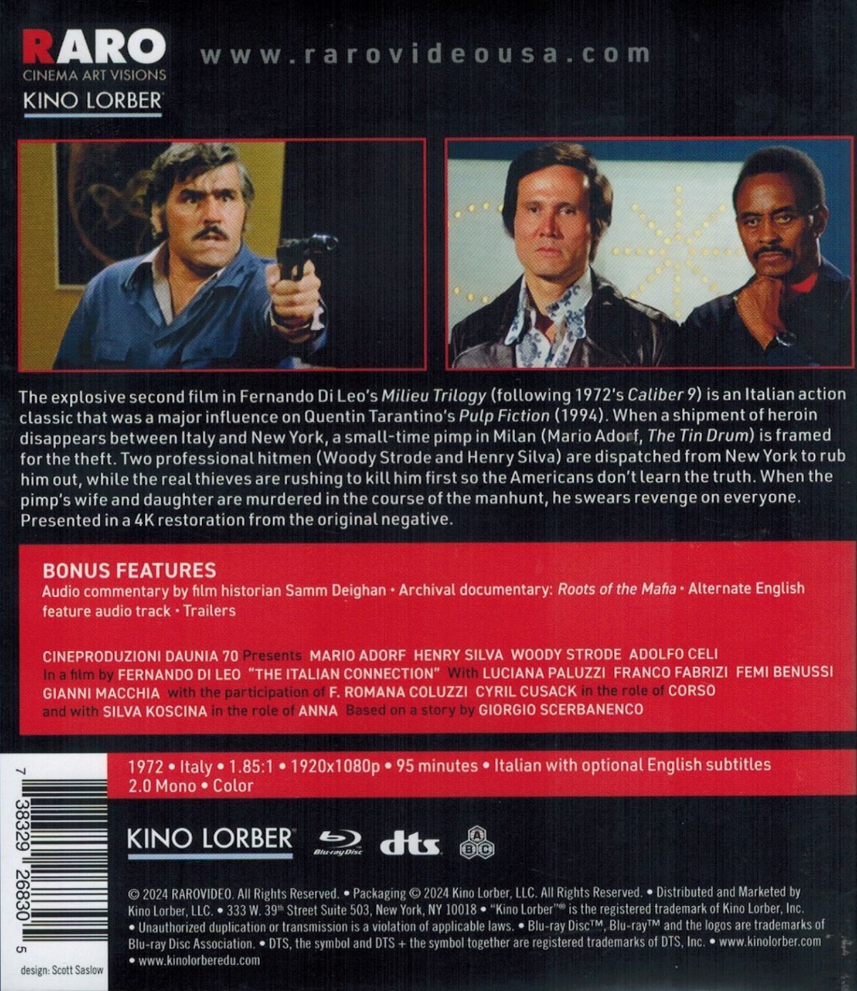 The Italian Connection (ej svensk text) (Blu-ray) - 2