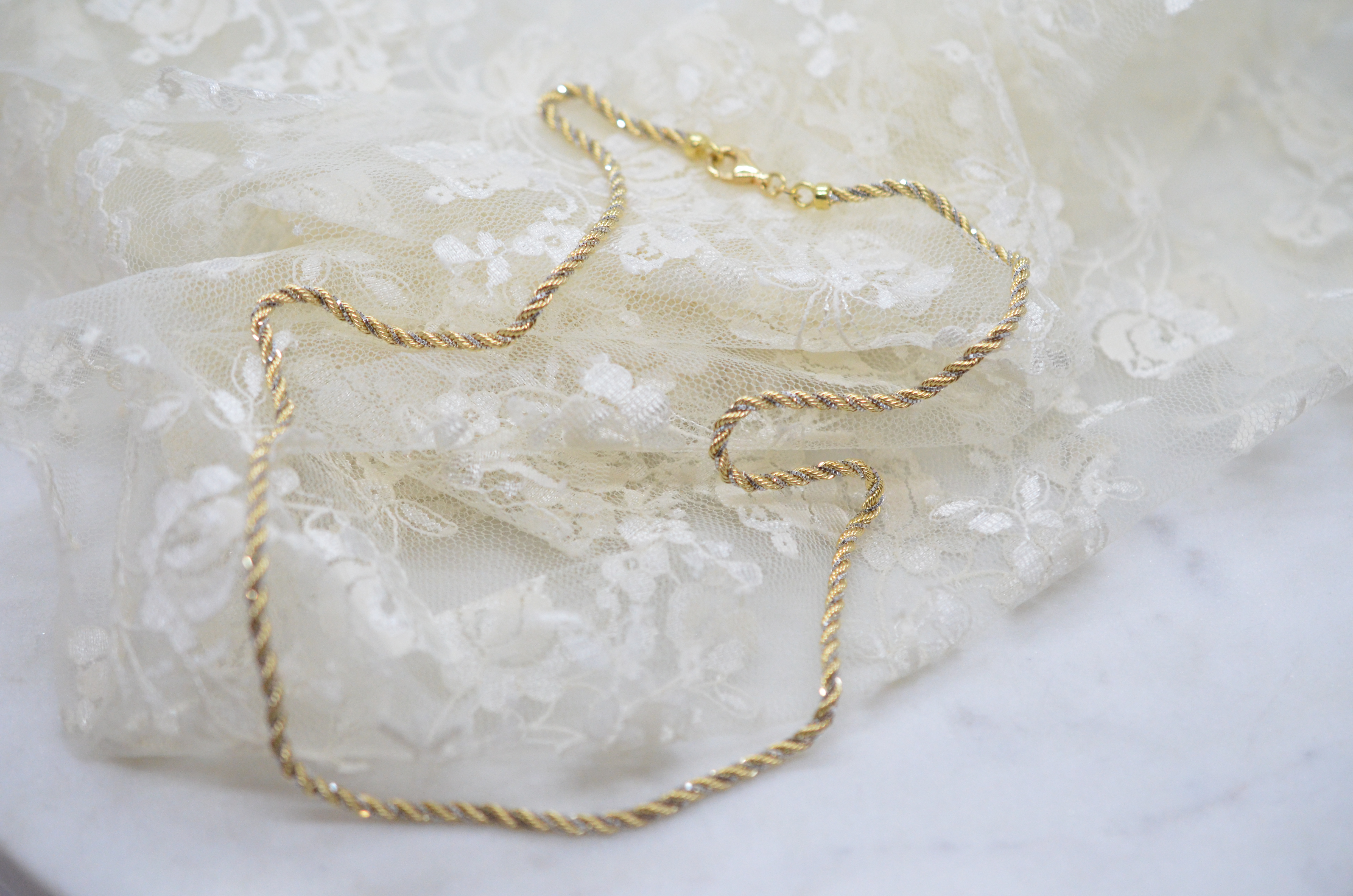Second-hand 18k Cordell necklace - 4
