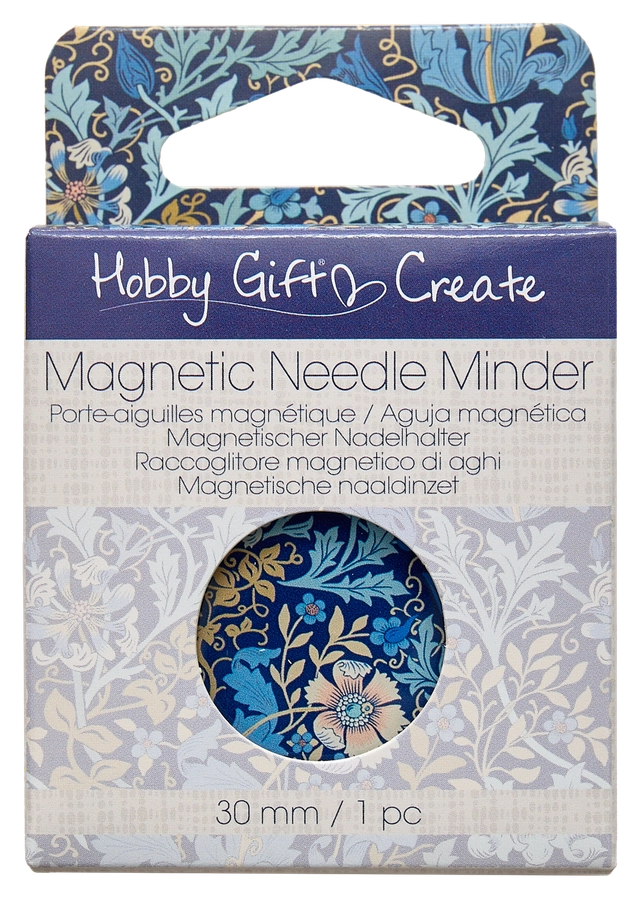 Nålmagnet-Brosch - Blå Morris - Hobby Gift Create - 2