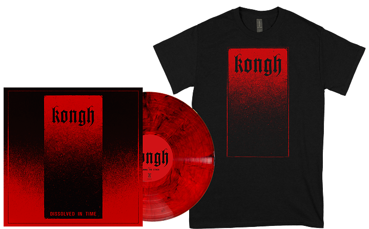 product-image KONGH - Dissolved in Time LP (MARBLE) + T-shirt BUNDLE (PRE-ORDER)