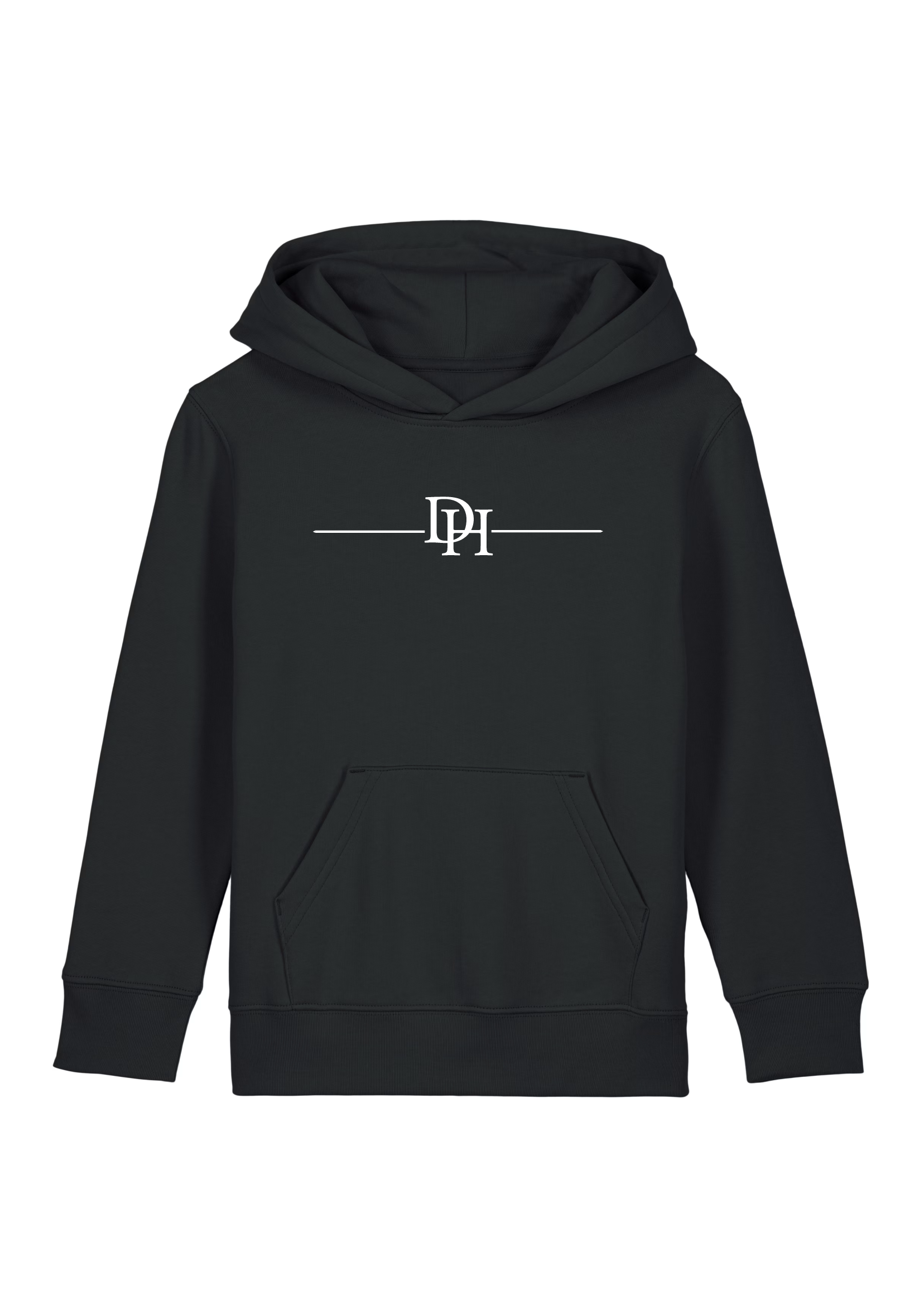 Barn Hoodie  DH Svart