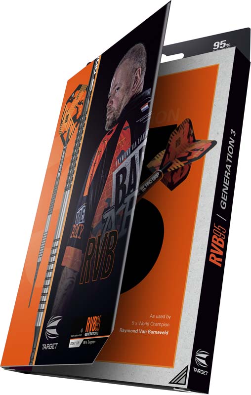 Target Raymond van Barneveld GEN-3 SOFTTIP 95% 20g  - 5