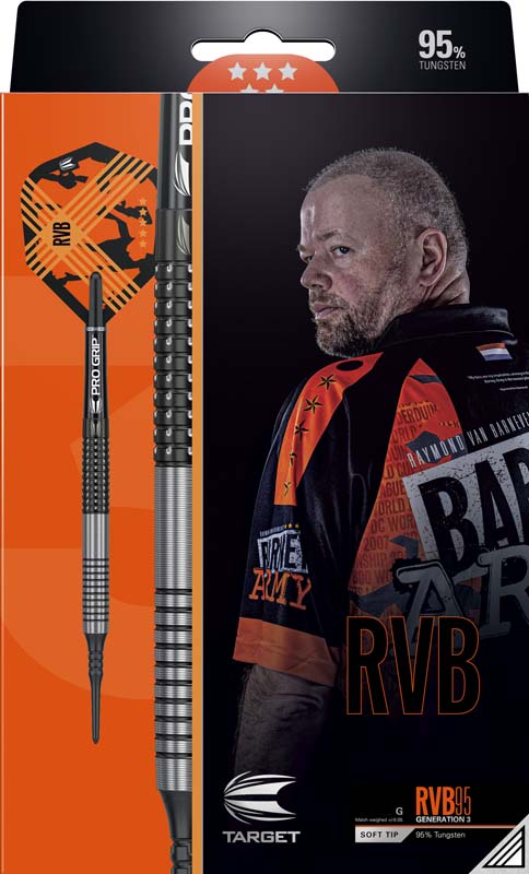 Target Raymond van Barneveld GEN-3 SOFTTIP 95% 20g  - 7