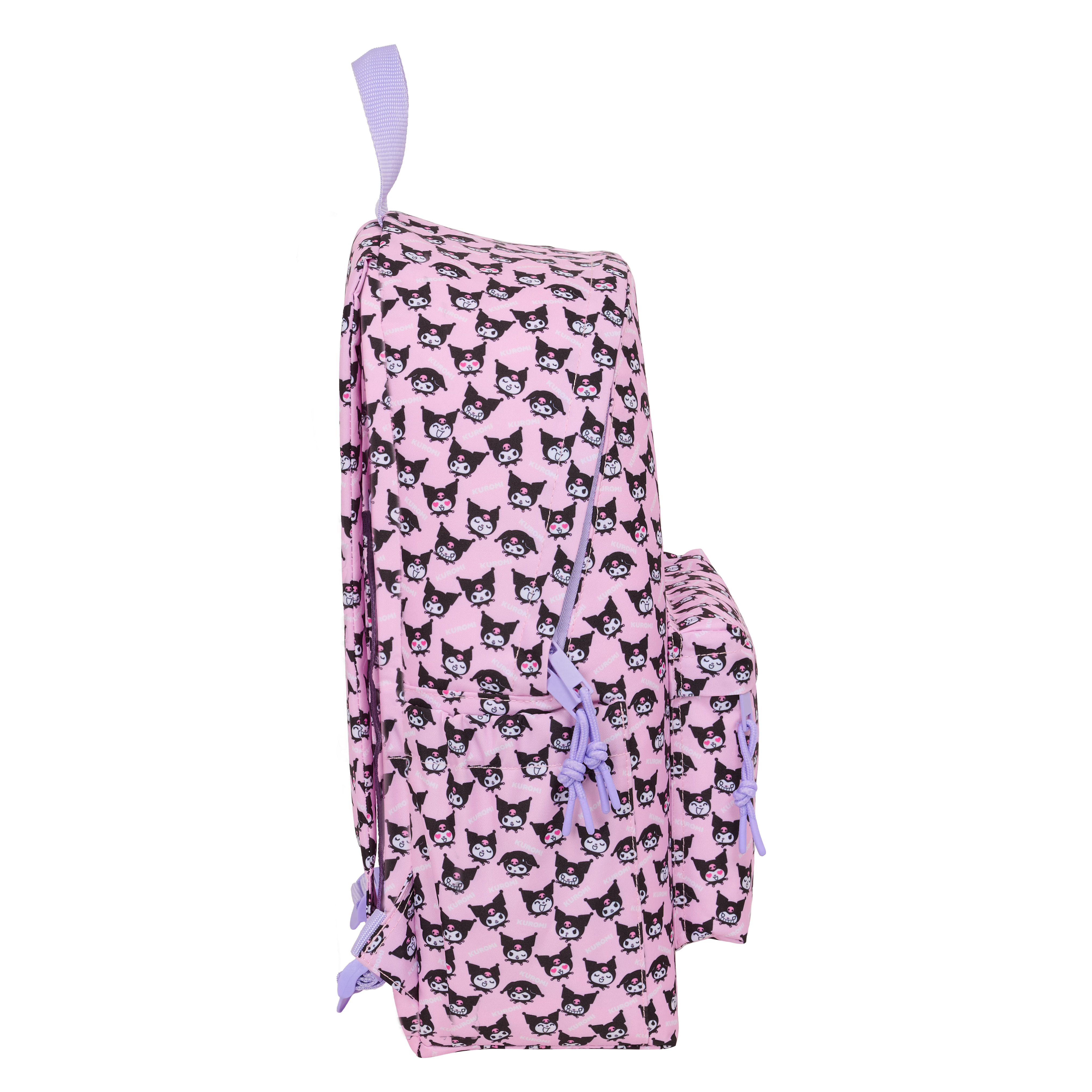 Kuromi Laptop Ryggsäck – rosa och lila kawaii ryggsäck - 43 cm - 3
