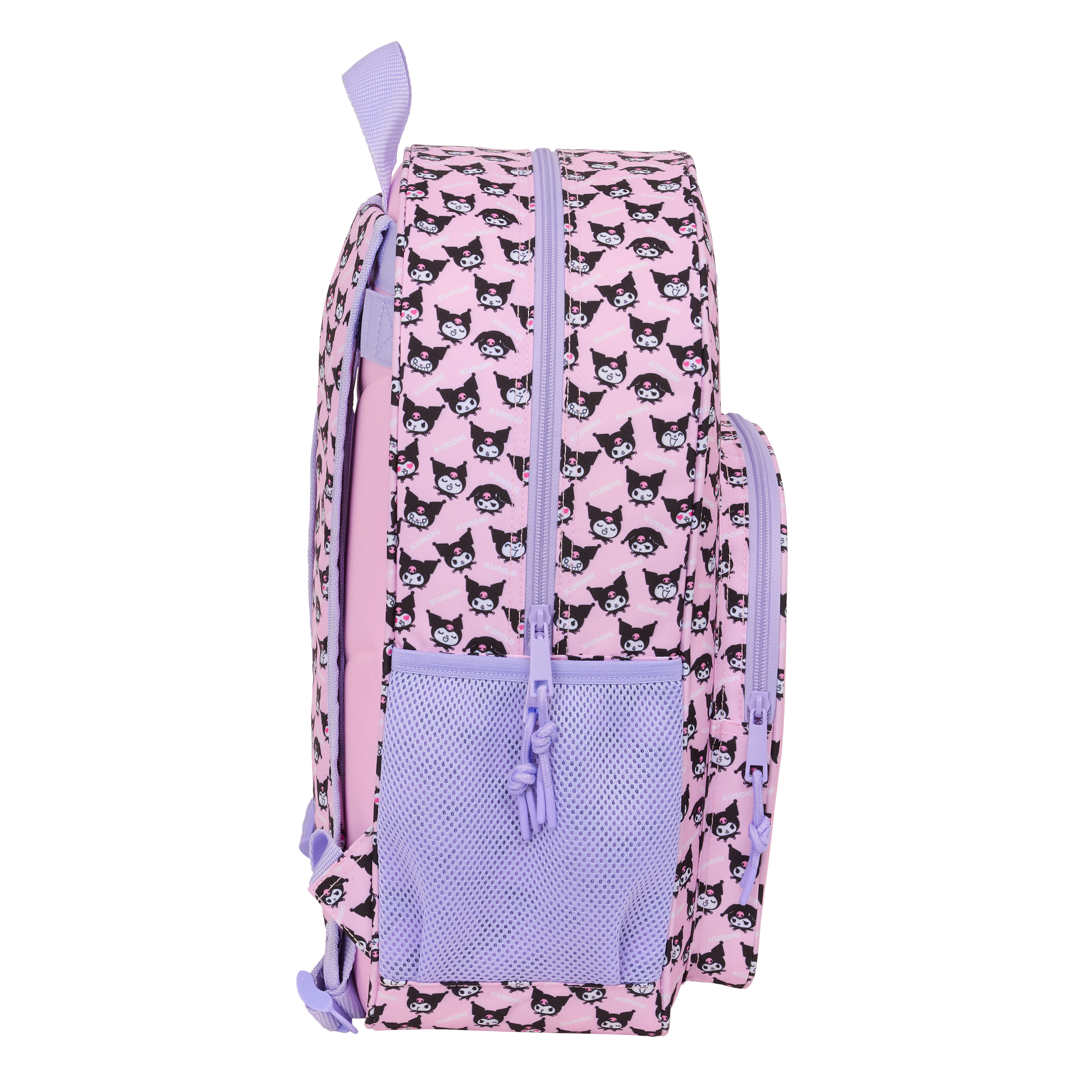 Kuromi Ryggsäck 19L – rosa och lila kawaii ryggsäck - 42 cm - 2