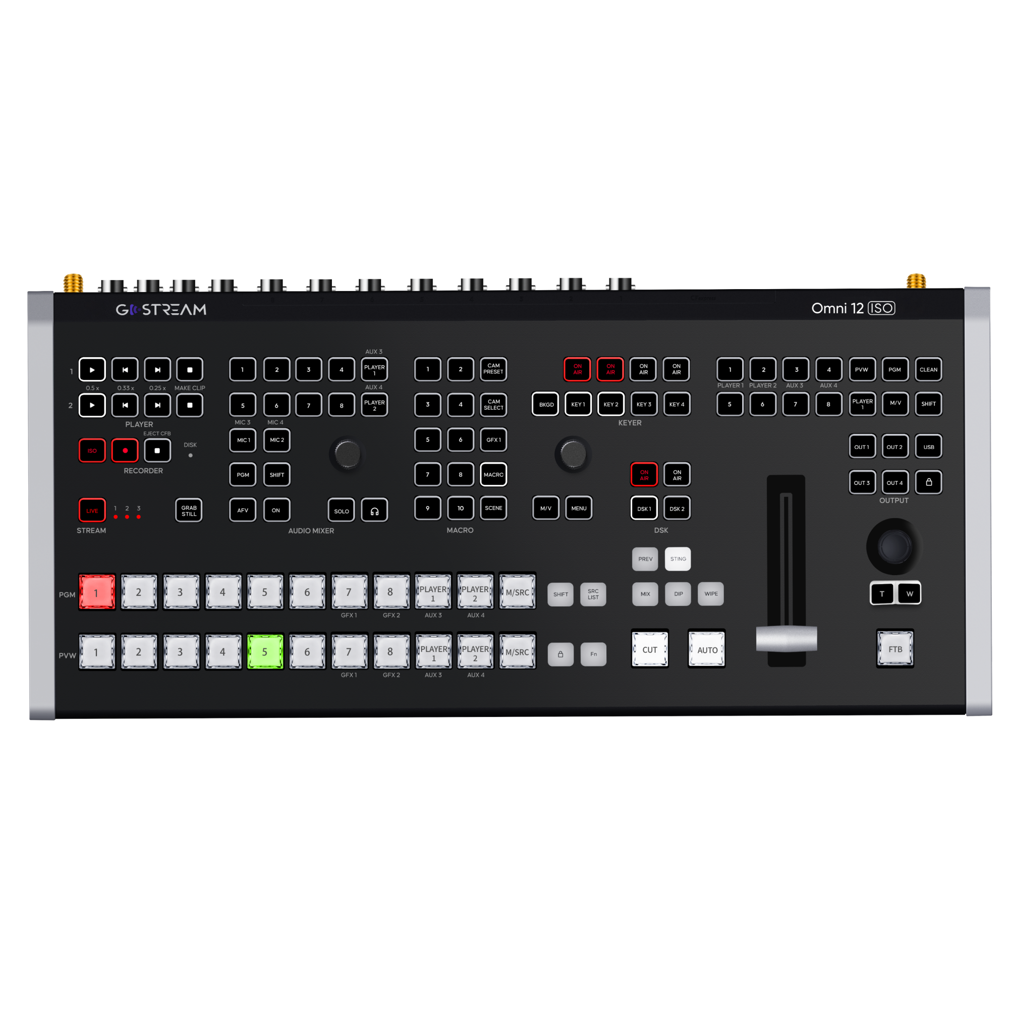 Osee GoStream Omni 12 ISO - 12Ch SDI & HDM - 4