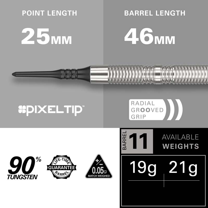 Target Crux 11 SOFTTIP 90% 19g - 2