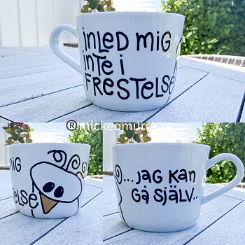 Inled mig inte i frestelse jag kan gå själv