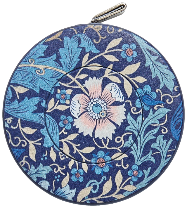 Retractable Tape Measure 60in Blue Floral - 2
