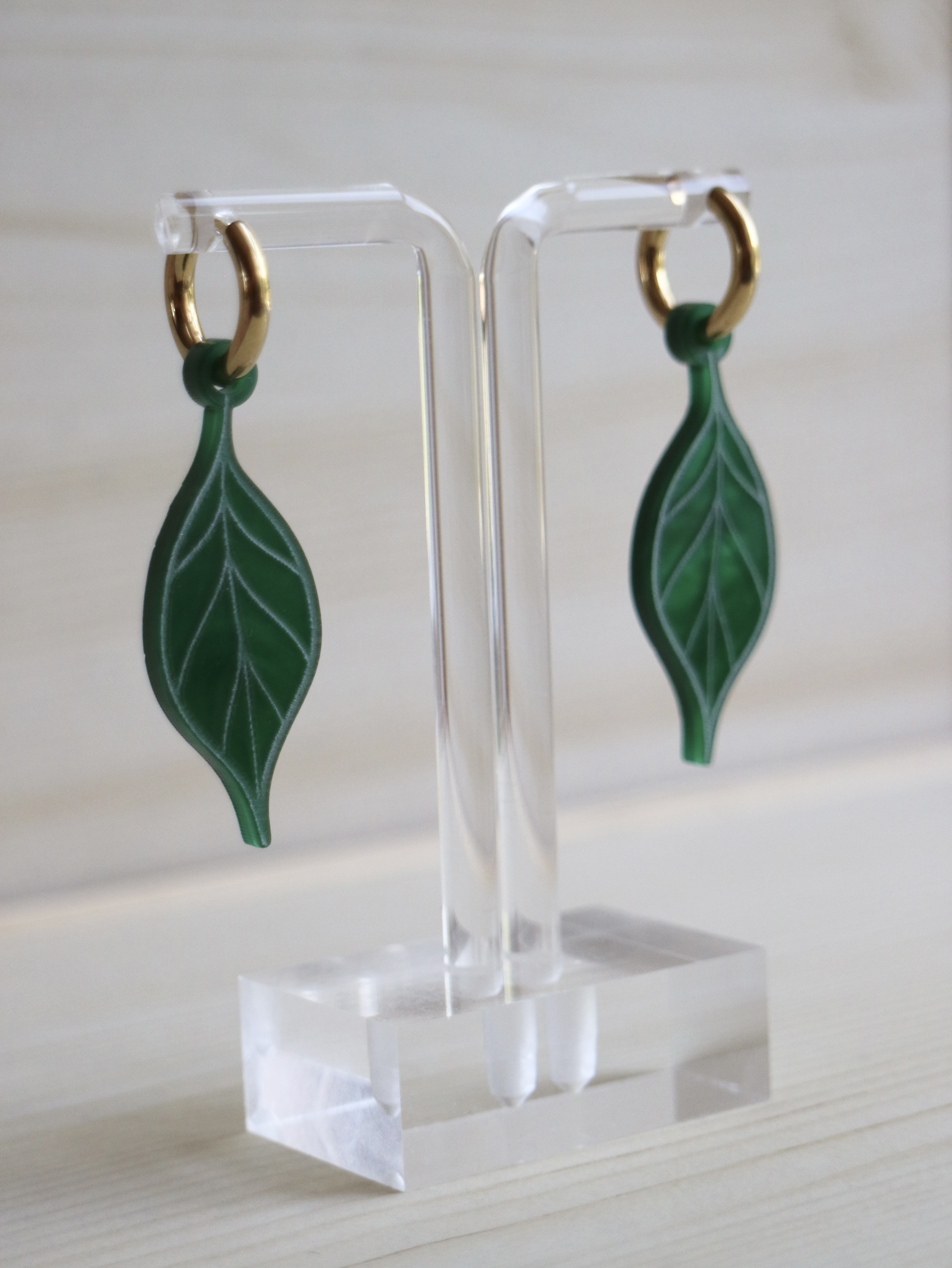 Leaves long pendants