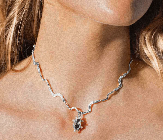 Nattfalls Halsband - Silver
