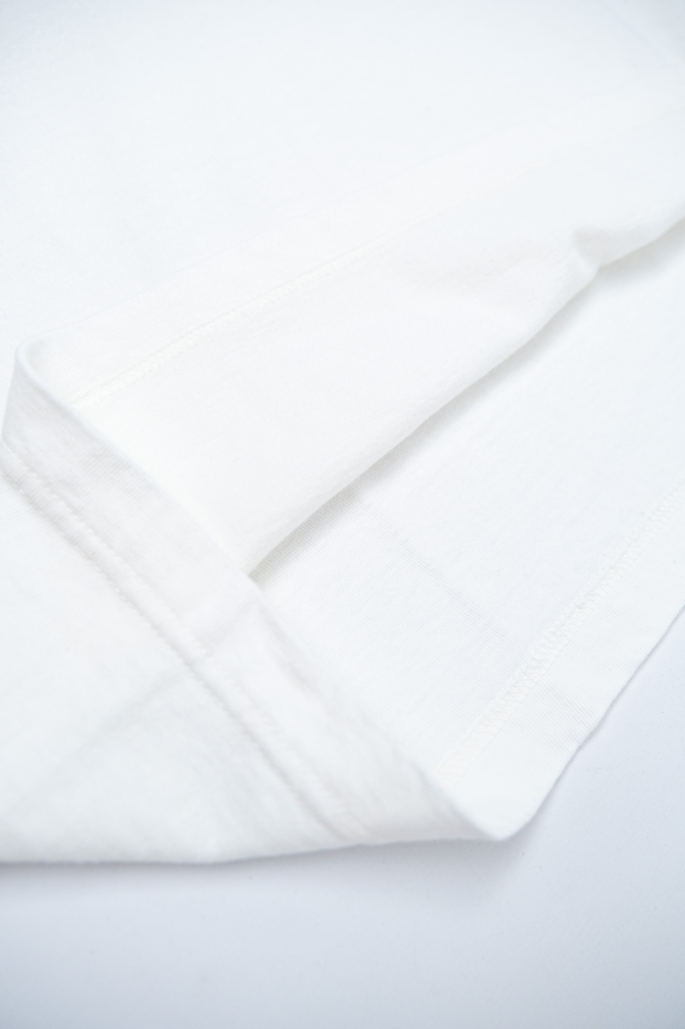 Iron Heart - IHT-1610L-WHT 6.5oz Loopwheel Crew Neck T-Shirt White - 5