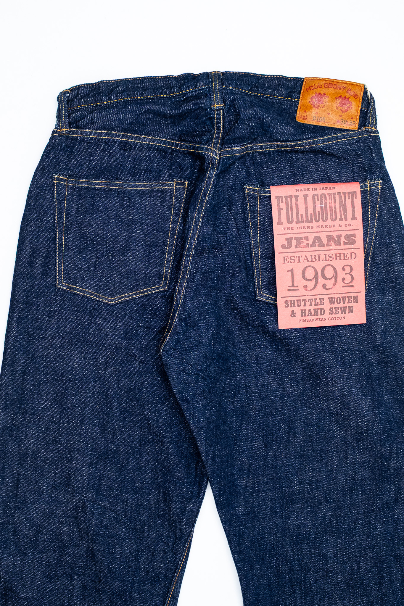 Fullcount - 0105W Wide Denim Indigo 13.7oz - 7