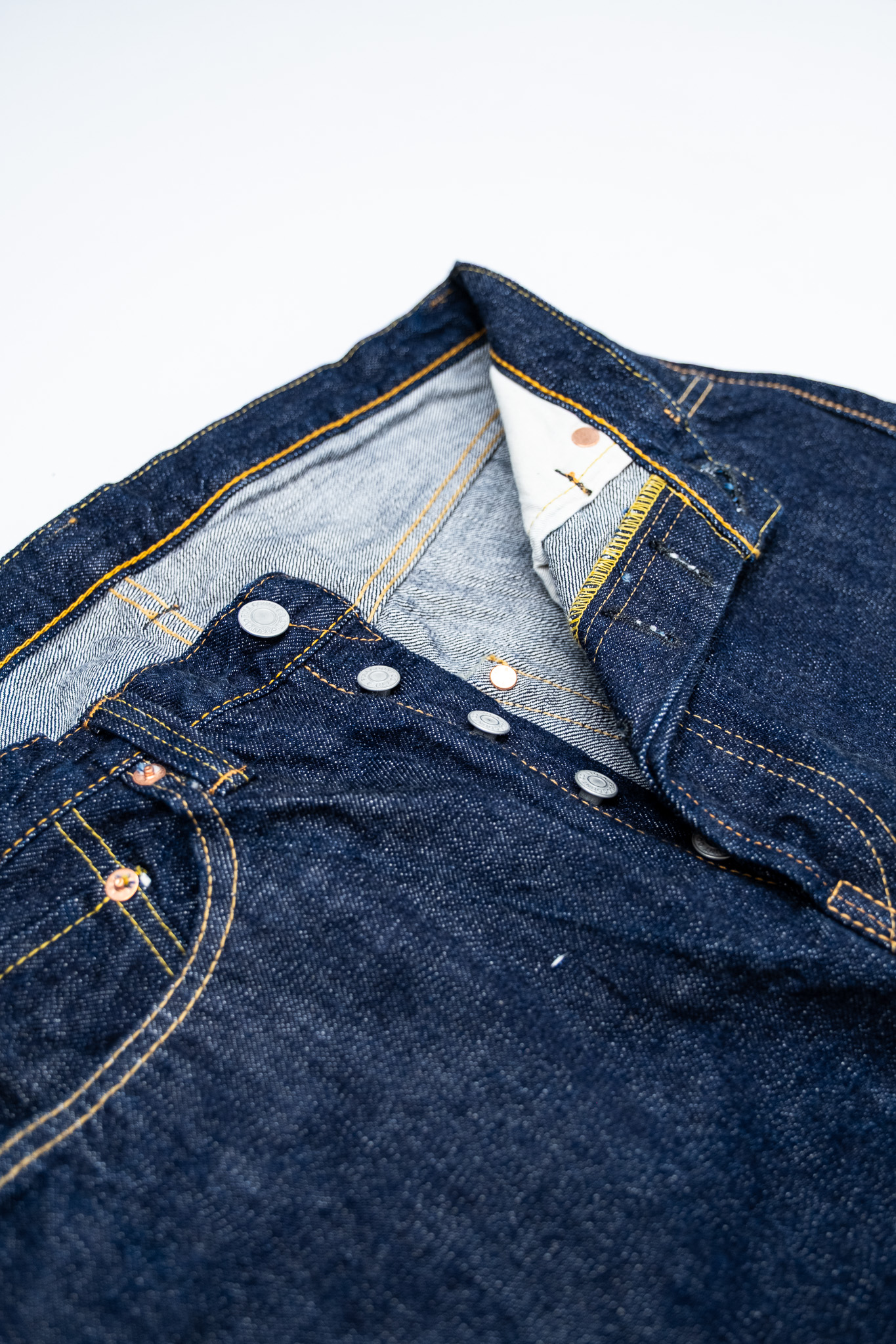 Fullcount - 0105W Wide Denim Indigo 13.7oz - 5