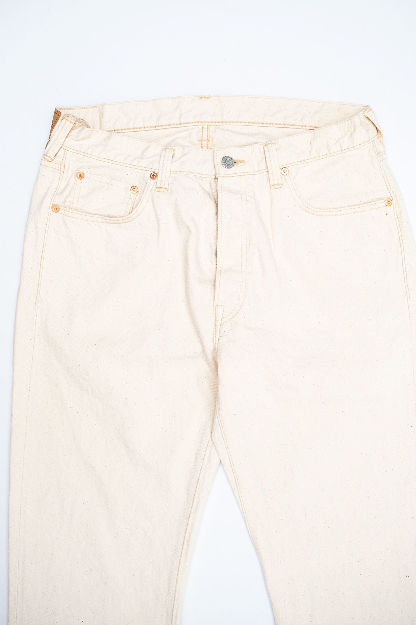 Fullcount - 1101EC Straight Ecru Selvedge Denim - 3