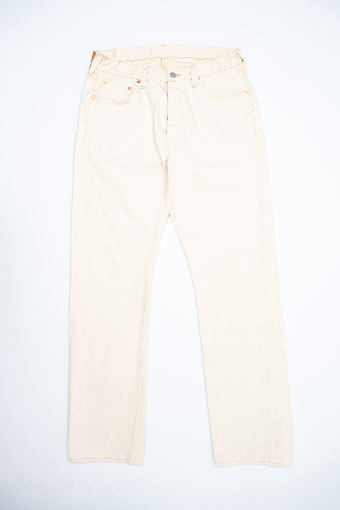Fullcount - 1101EC Straight Ecru Selvedge Denim - 2