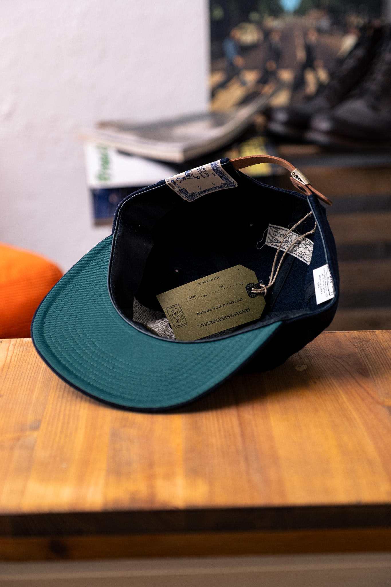 H.W. Dog & Co - Baseball Cap Navy - Göteborg Manufaktur