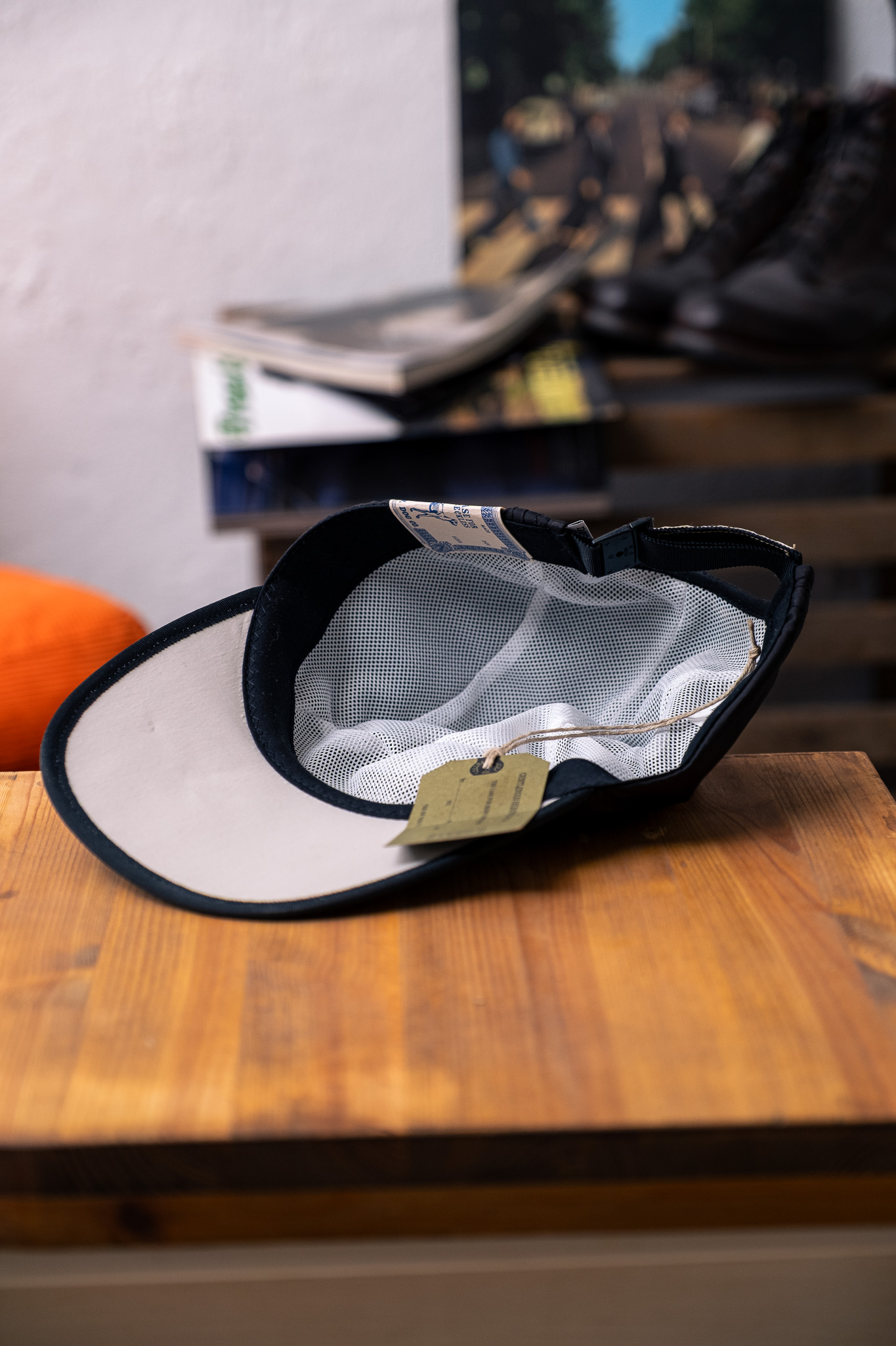 H.W. Dog & Co - Limonta Duckbill Cap Black - Göteborg Manufaktur