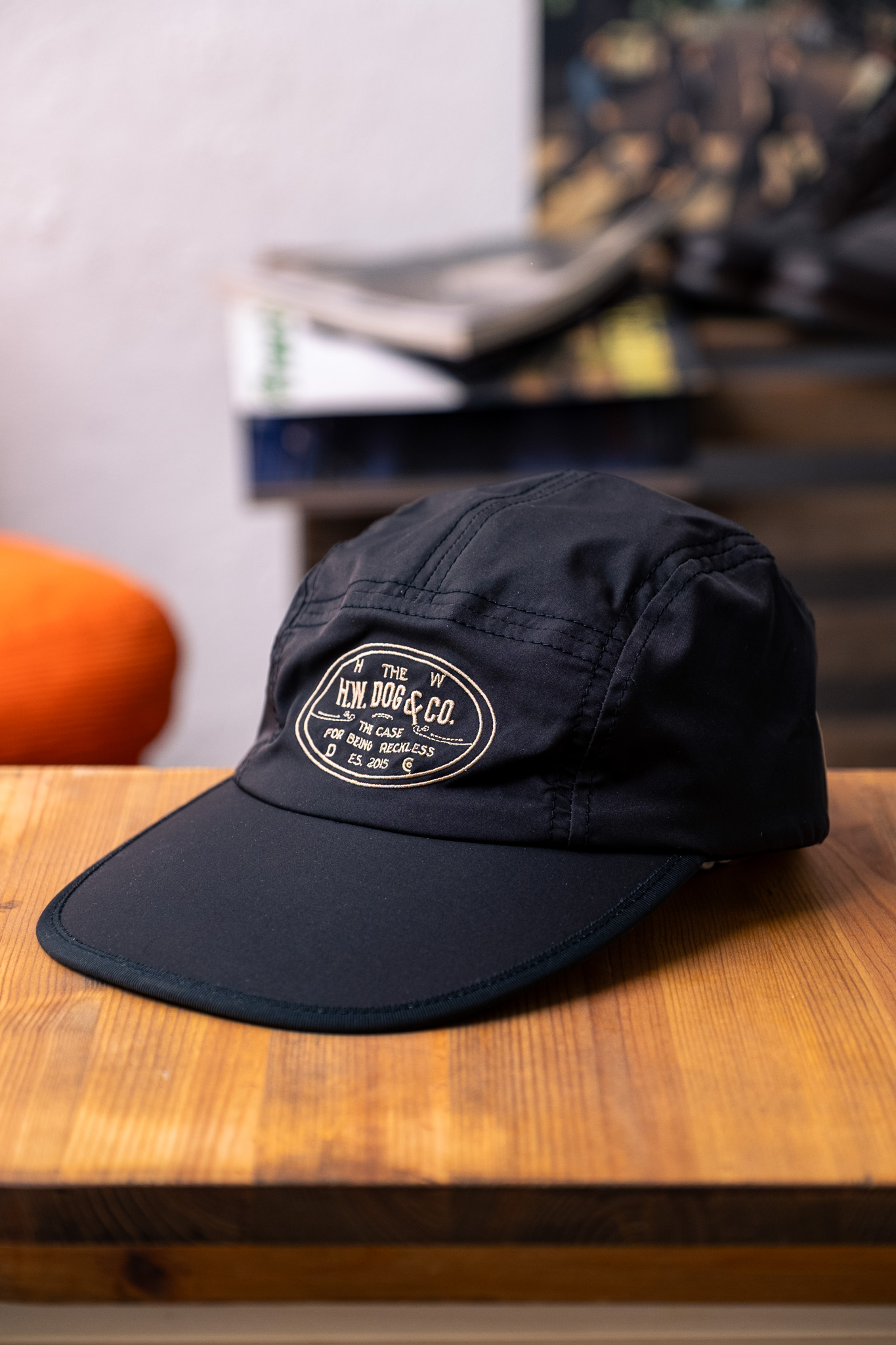 H.W. Dog & Co - Limonta Duckbill Cap Black - Göteborg Manufaktur
