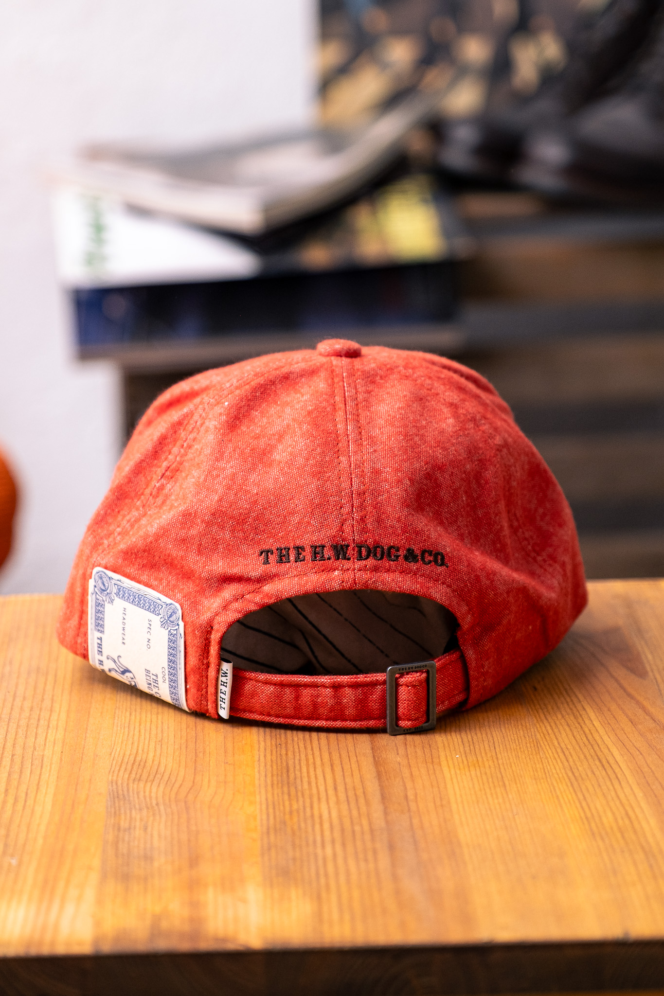 H.W. Dog & Co - HD Hommage Union Cap Red - Göteborg Manufaktur