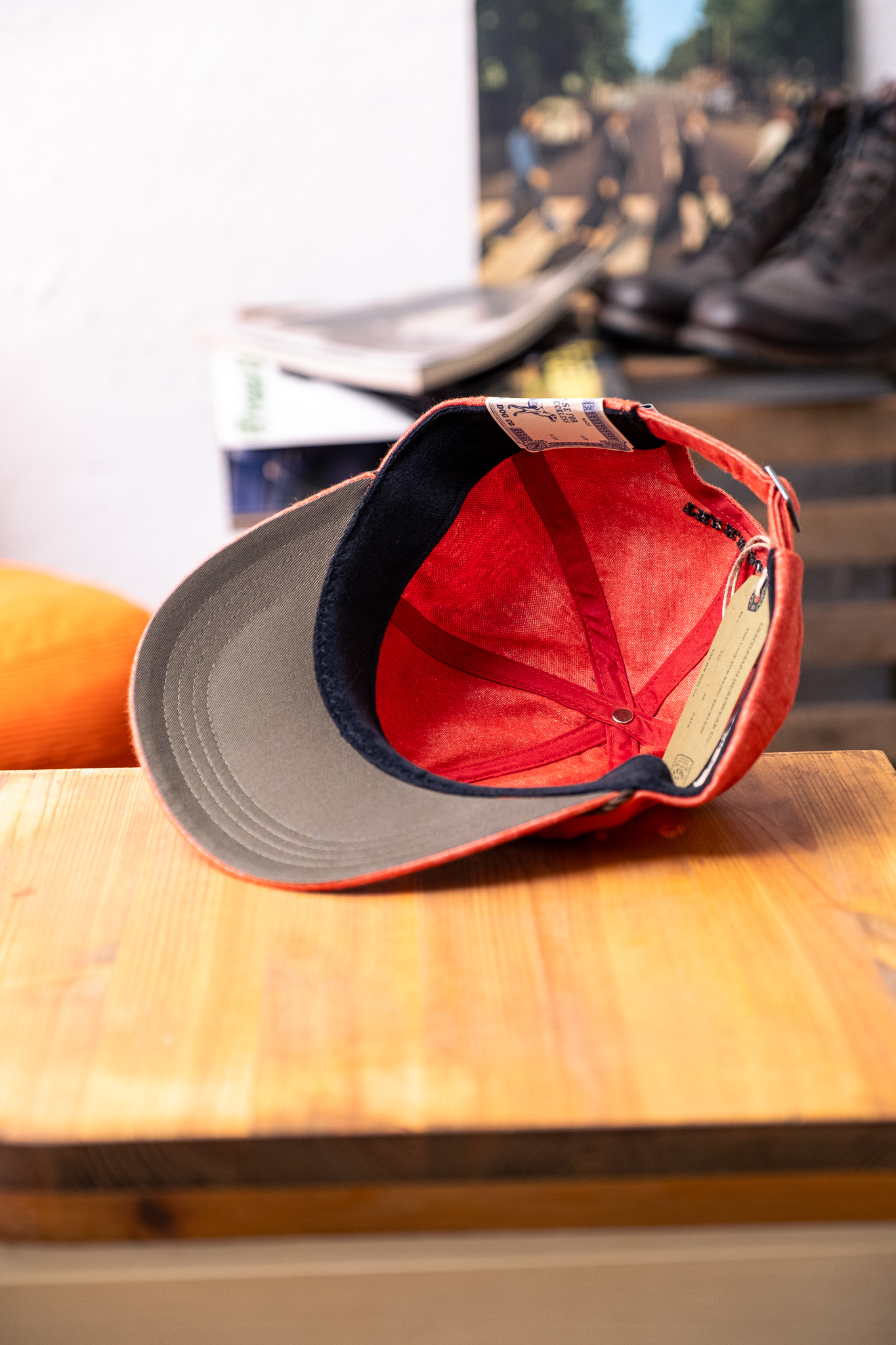 H.W. Dog & Co - HD Hommage Union Cap Red - 5