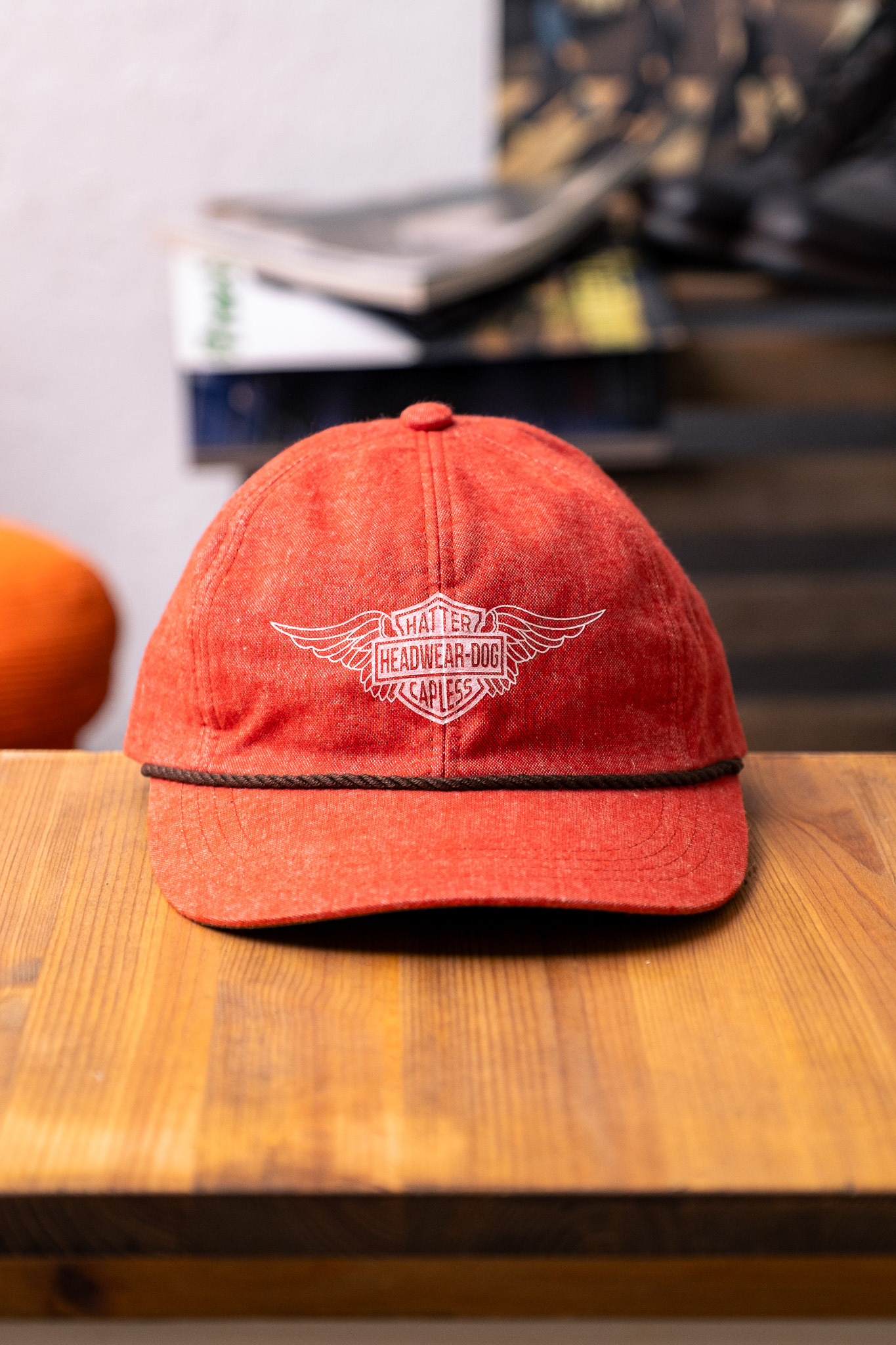 H.W. Dog & Co - HD Hommage Union Cap Red - Göteborg Manufaktur