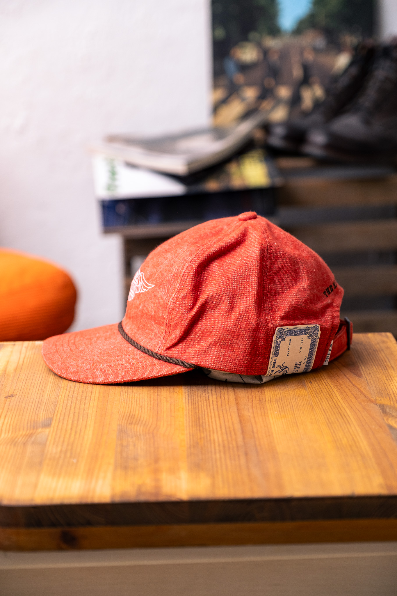 H.W. Dog & Co - HD Hommage Union Cap Red - Göteborg Manufaktur