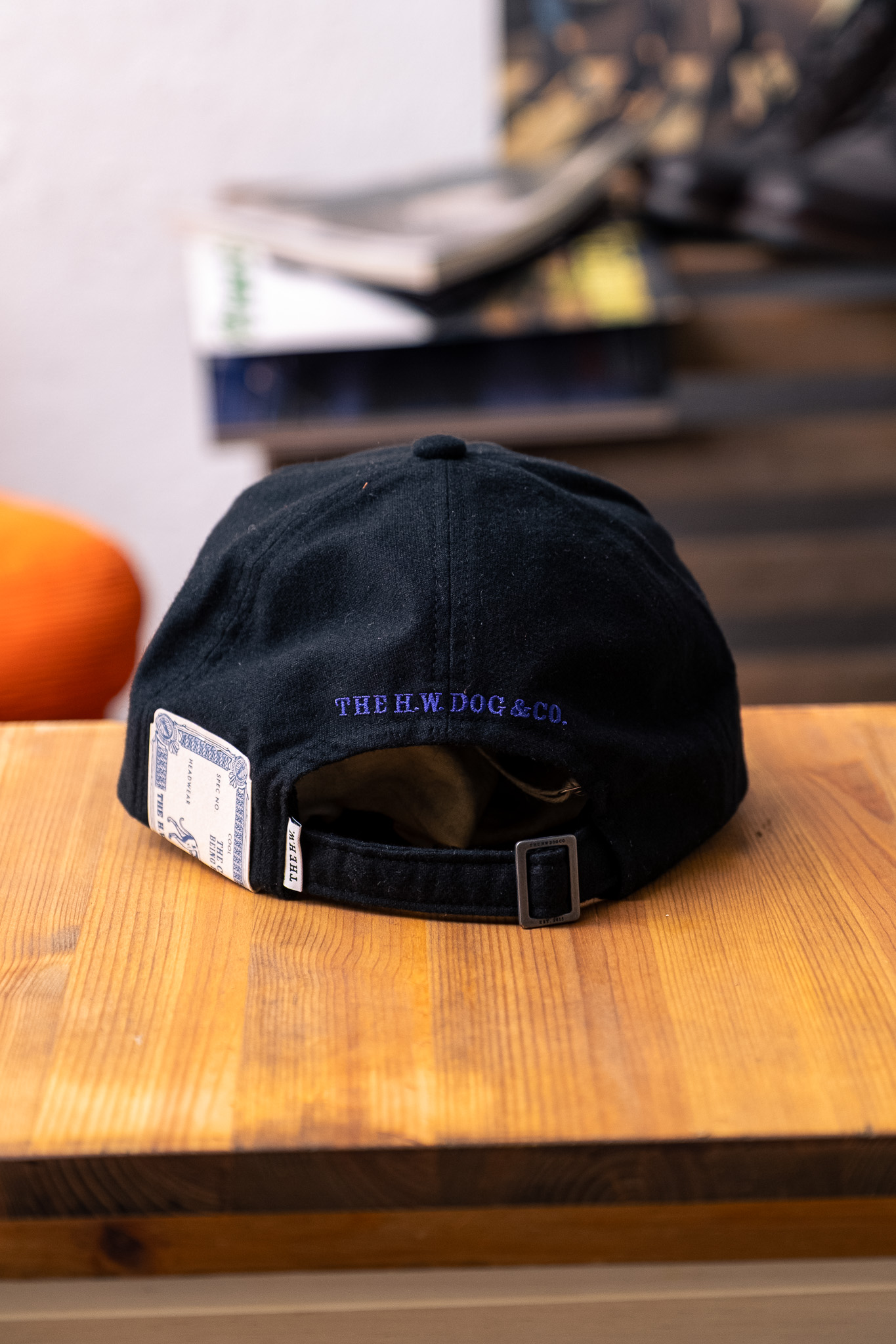 H.W. Dog & Co - HD Hommage Union Cap Black - 4