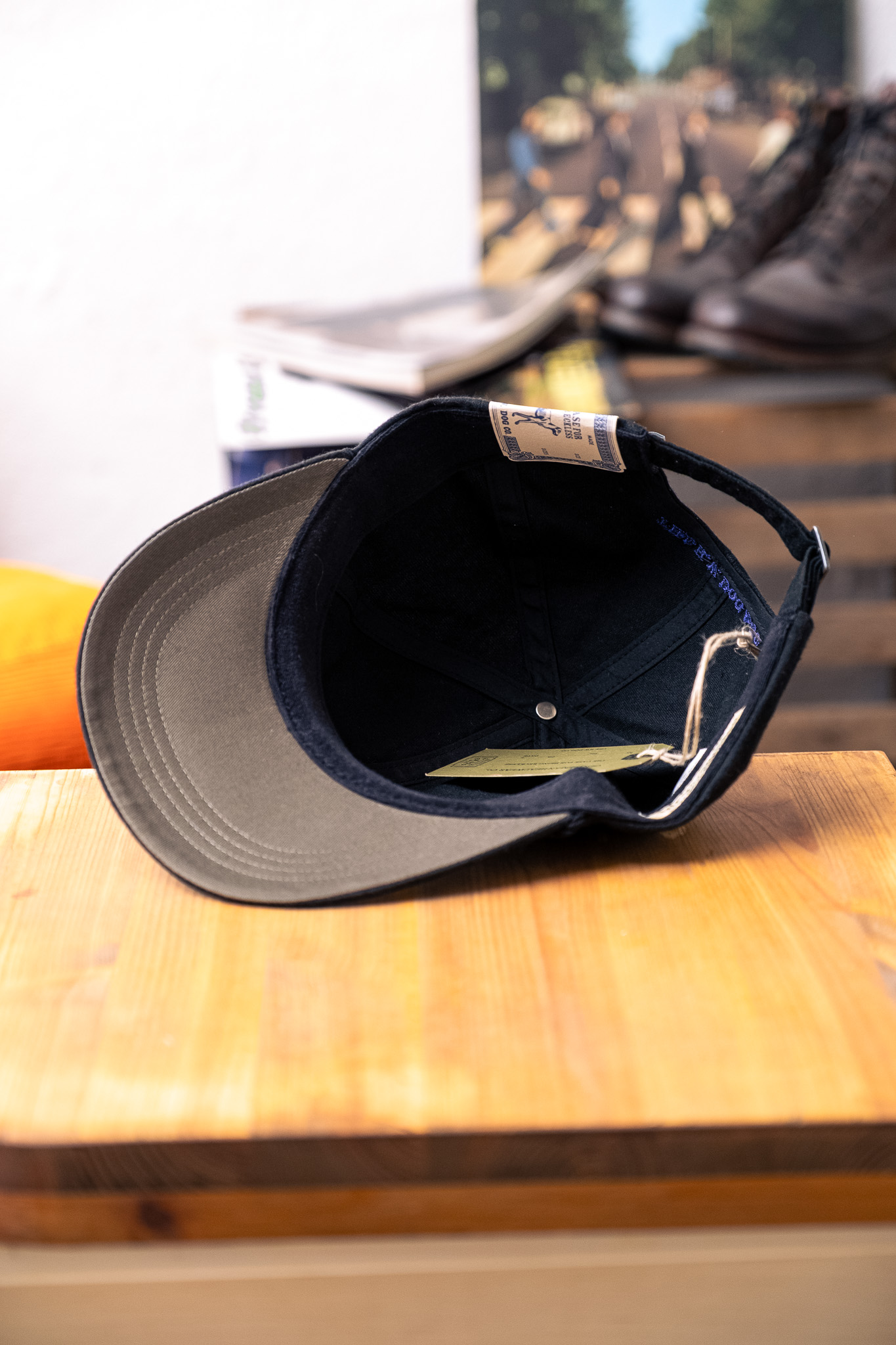 H.W. Dog & Co - HD Hommage Union Cap Black - 5