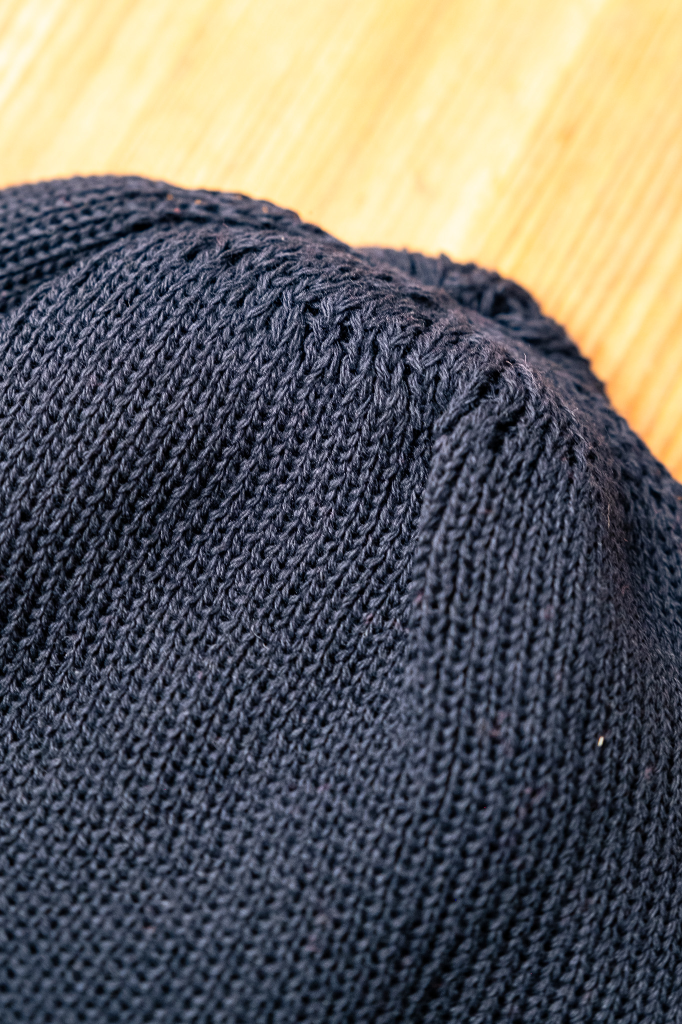 H.W. Dog & Co - Cotton Roll Watch Cap Black - 3