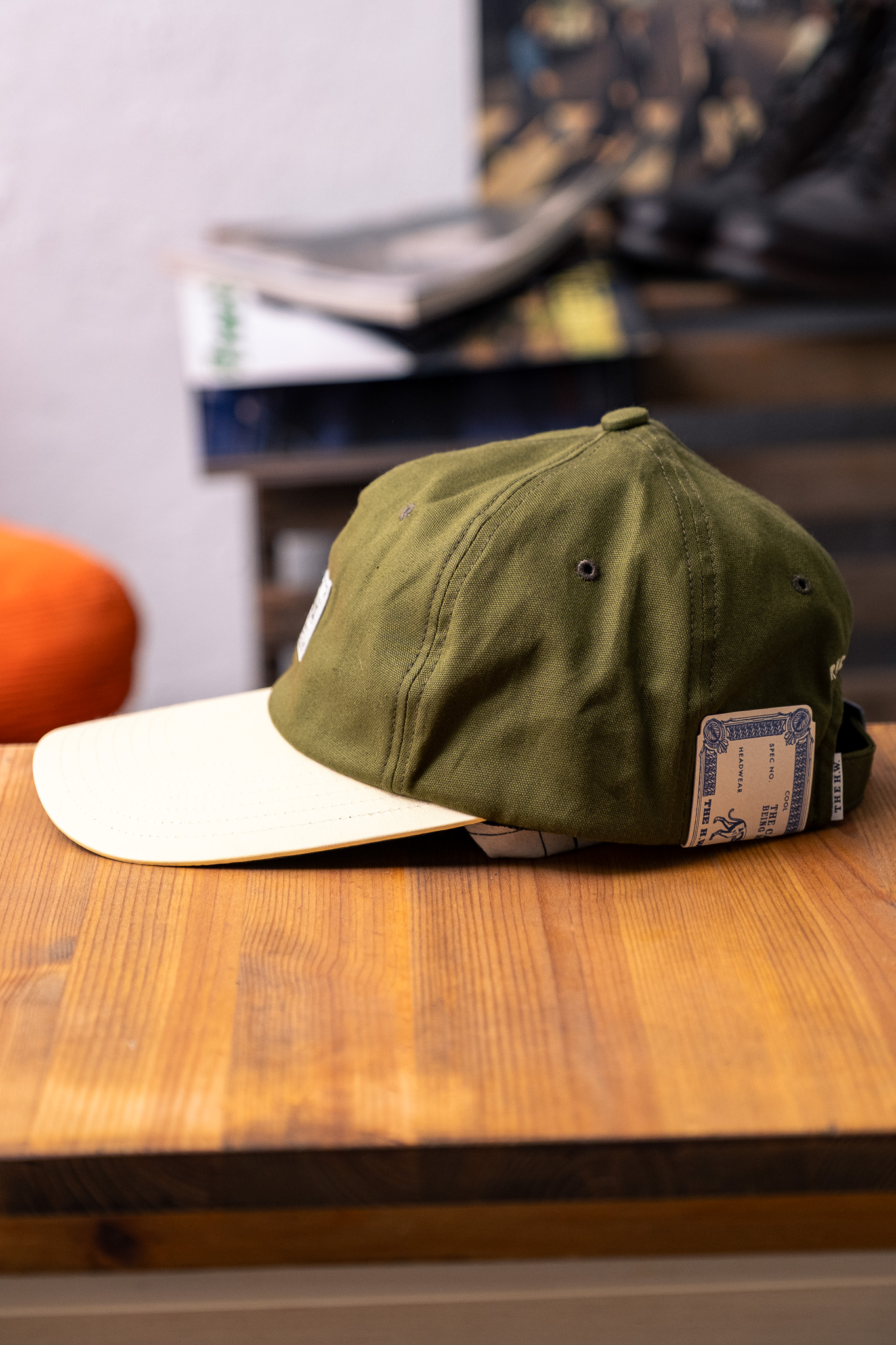 H.W. Dog & Co - Big Brim M Cap Olive - 3