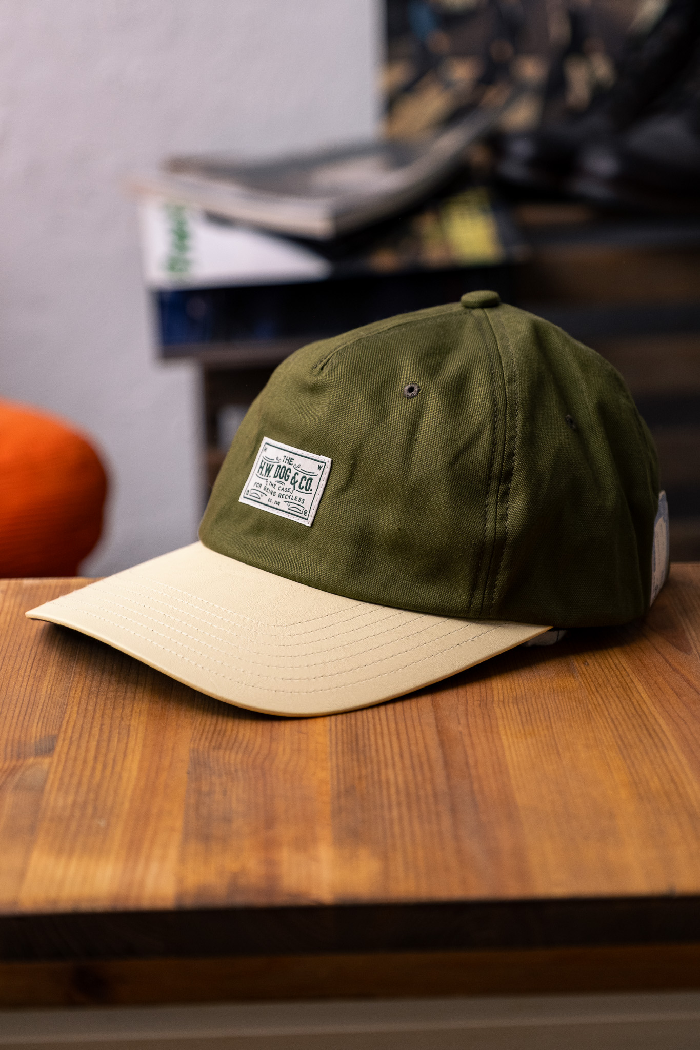 H.W. Dog & Co - Big Brim M Cap Olive