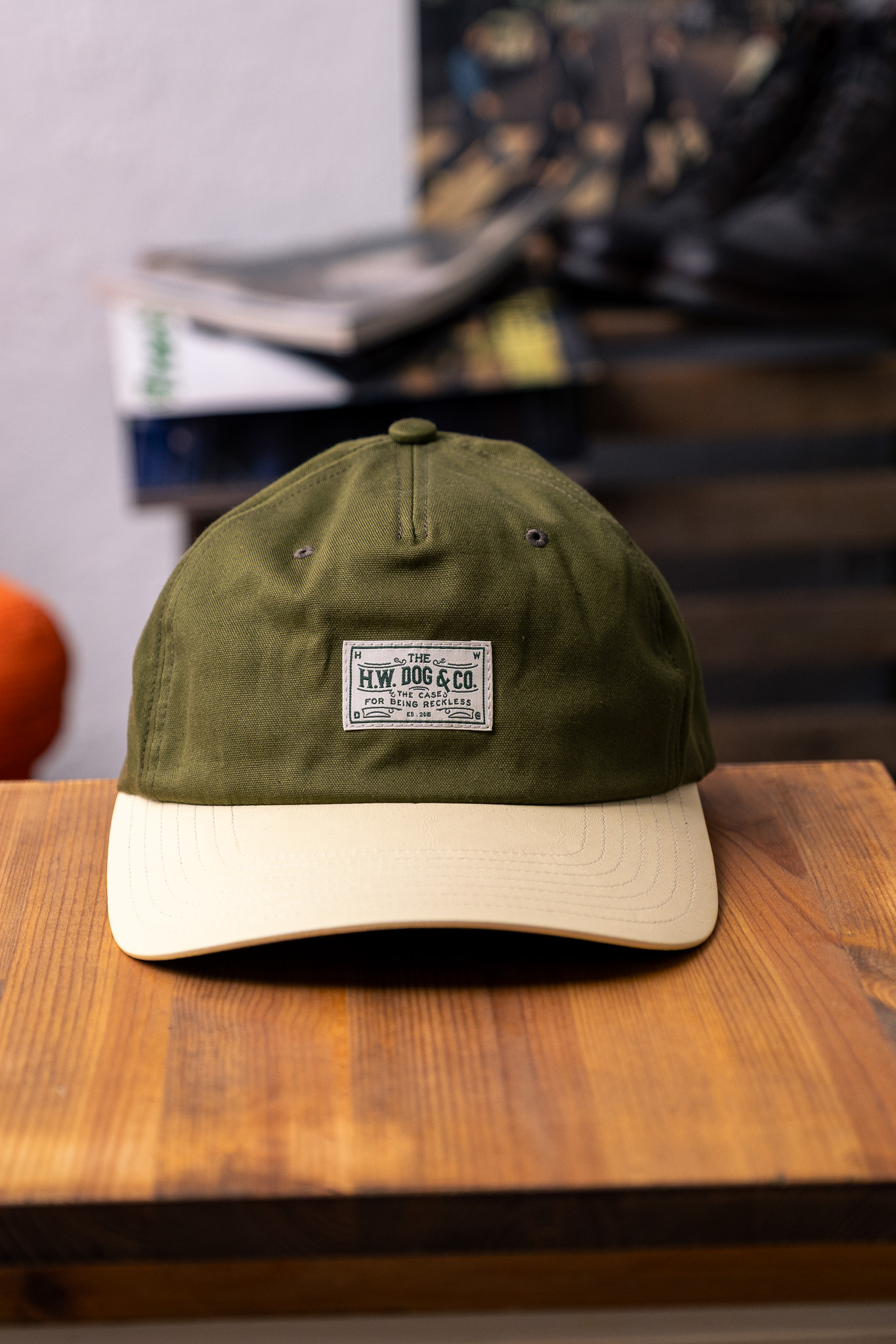 H.W. Dog & Co - Big Brim M Cap Olive - 2