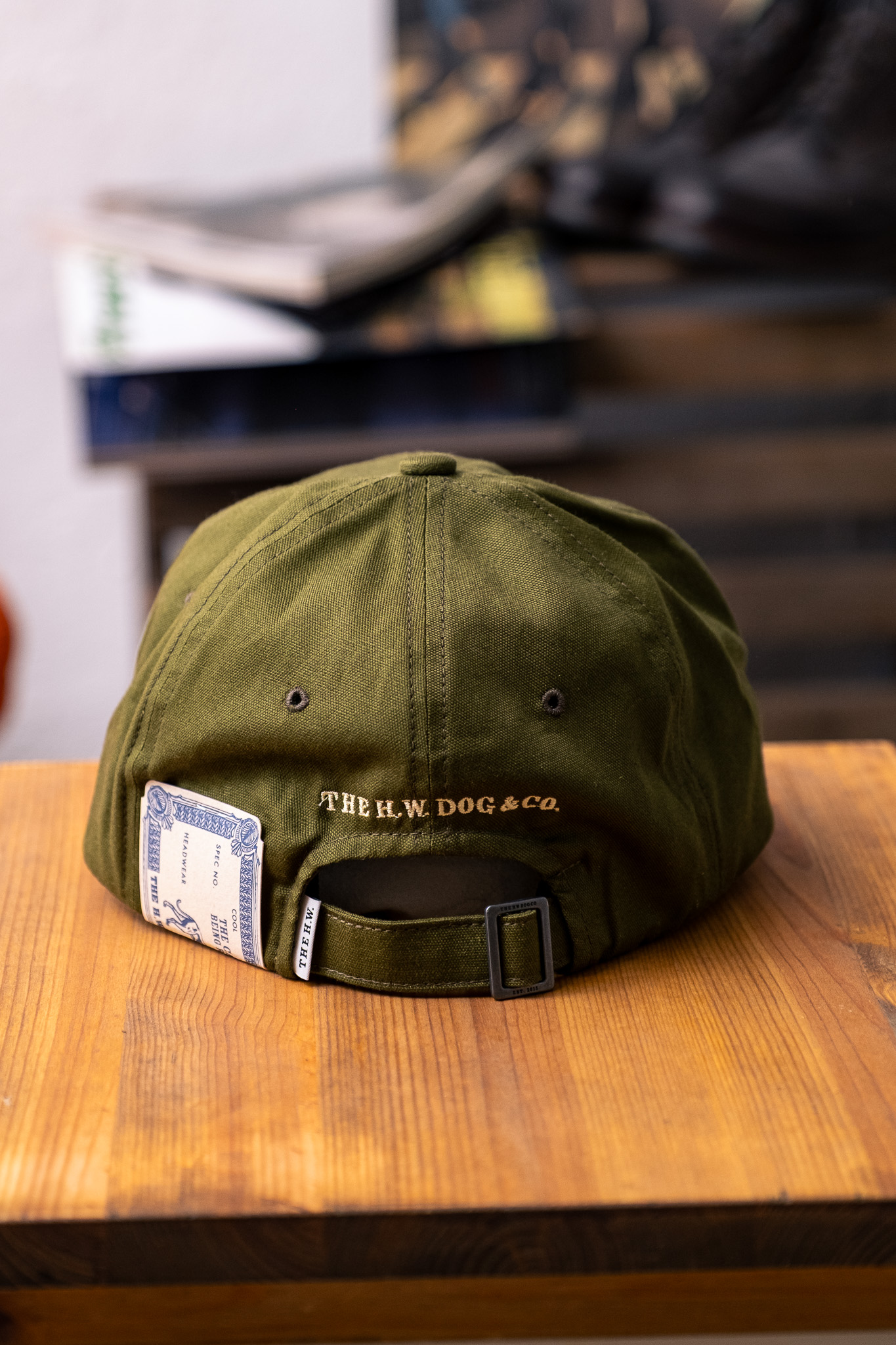H.W. Dog & Co - Big Brim M Cap Olive - 4