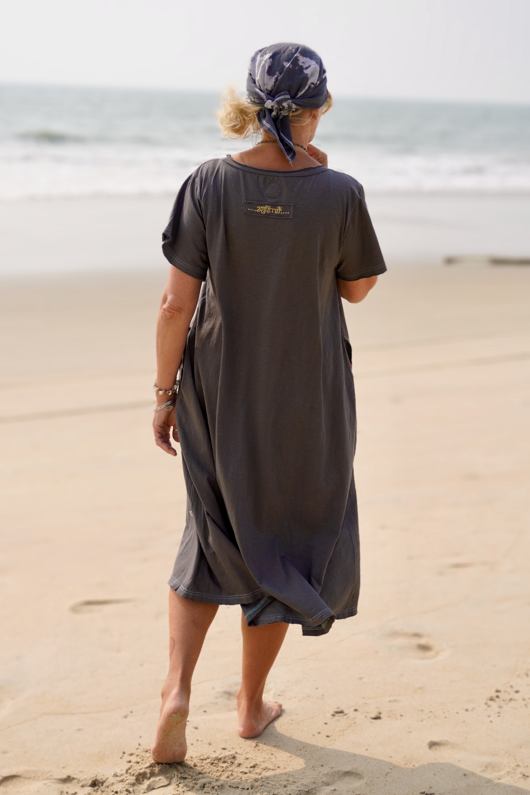 LOLO LOVE JERSEY  DRESS SOFT CHARCOAL  - 6