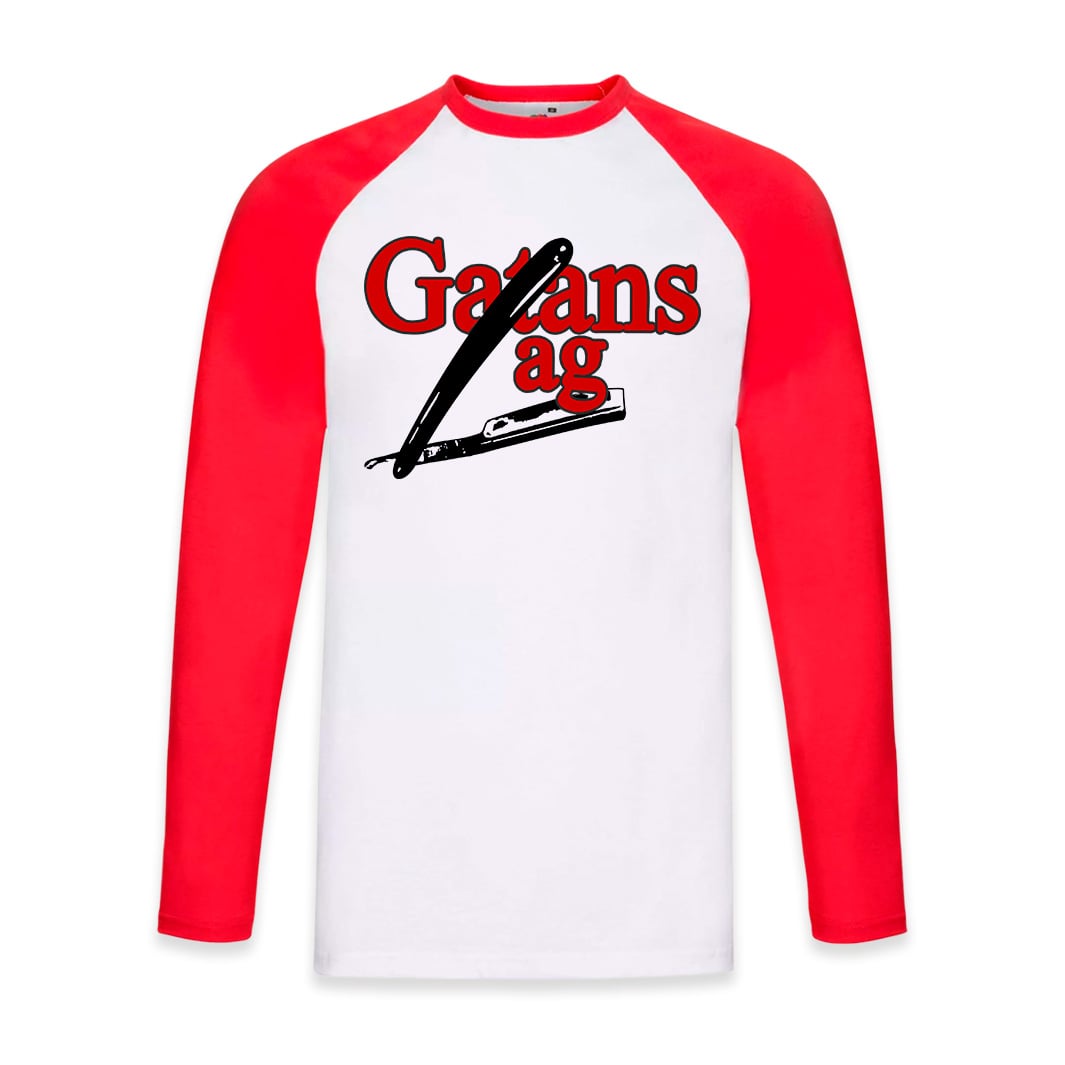 Gatans Lag - logga - Longsleeve (Röd)