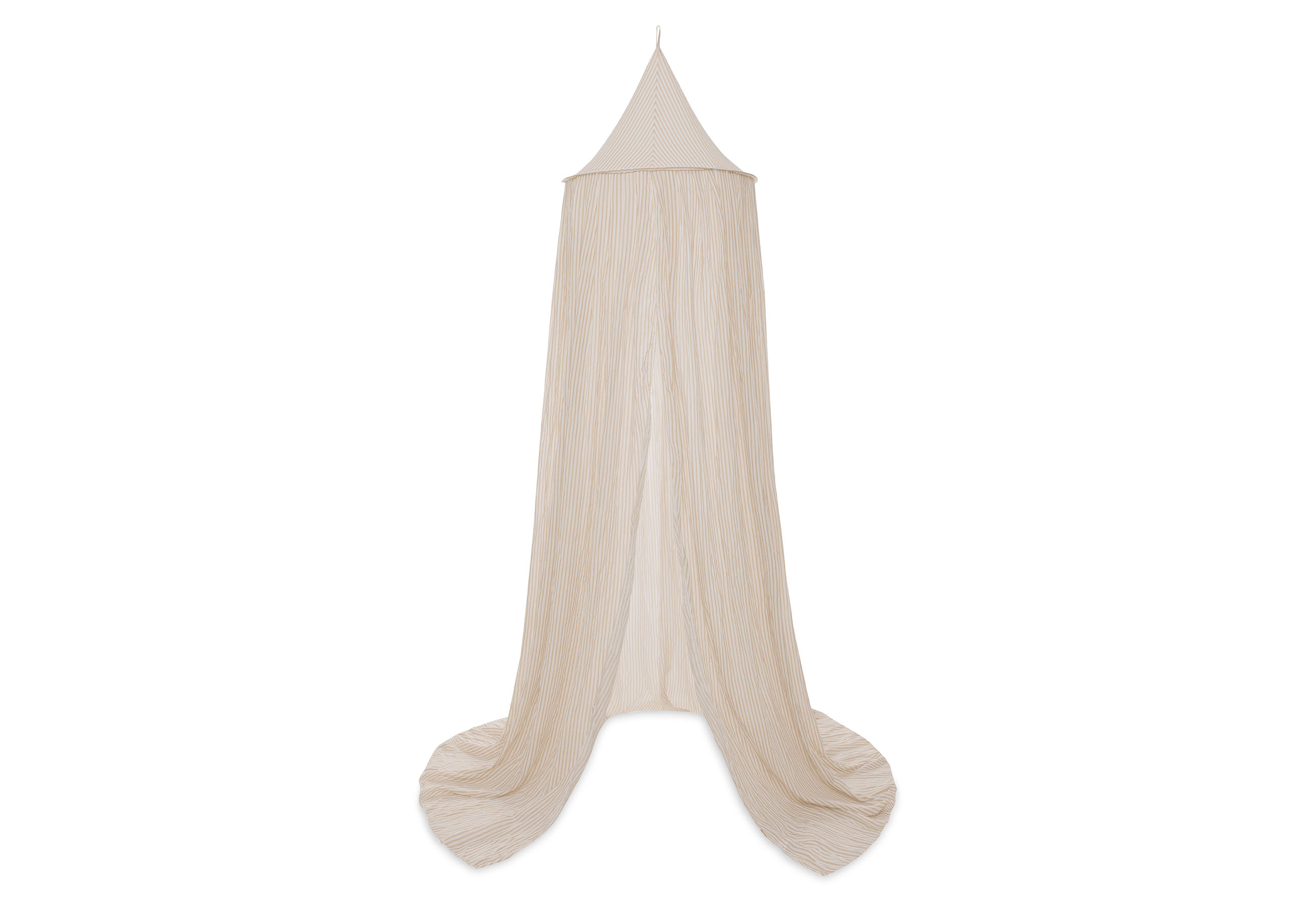 Jollein Sänghimmel 245cm Stripe Oatmeal/Hazel