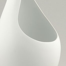 Stig Lindberg (Pungo 1953) White Modern Vase 25 cm (Rare Size)