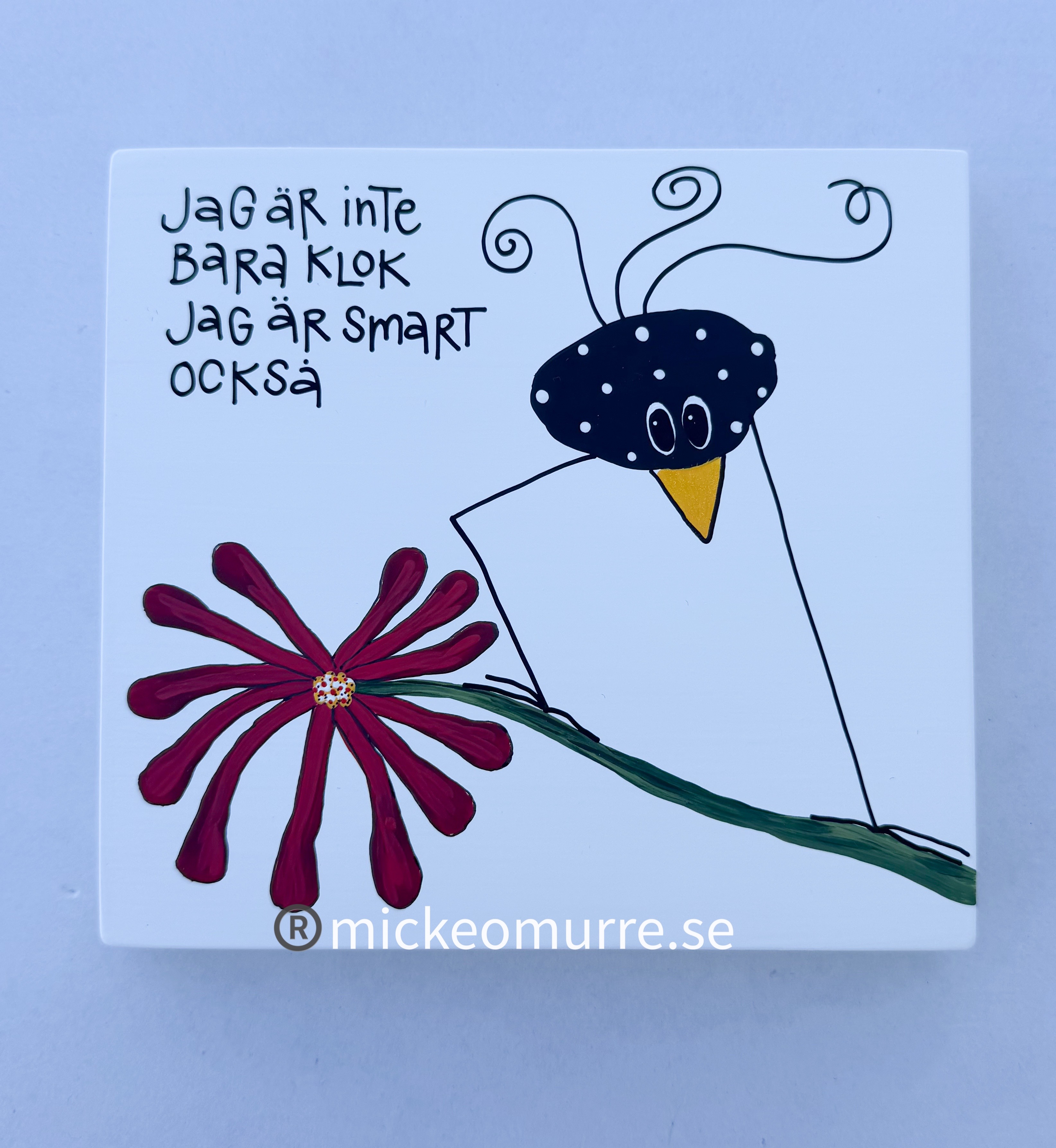 Jag är inte bara klok jag är smart också