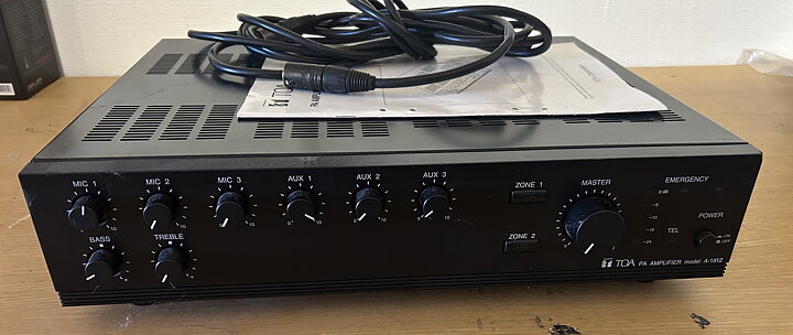 TOA A-1812 PA Amplifier