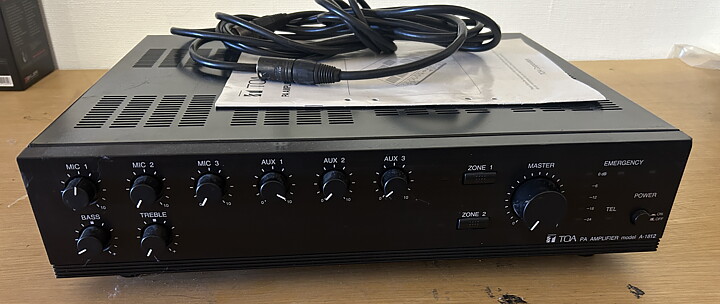 TOA A-1812 PA Amplifier