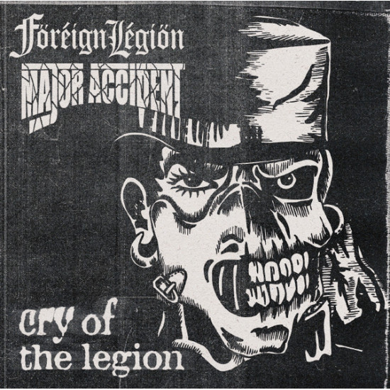 Major Accident / Foreign Legion - Split CD