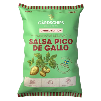 Gårdschips Pico De Gallo 150g 10st