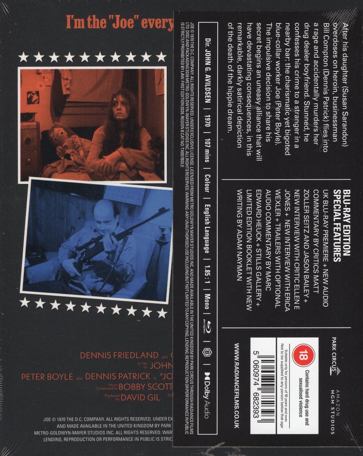 Joe (Limited Edition) (ej svensk text) (Blu-ray) - 2