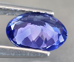 0.67 ct sällsynt hög kvalitets äkta naturlig tanzanit ädelsten - 3